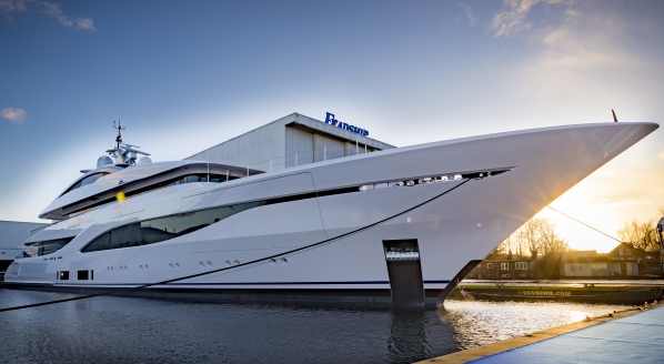 Image for Feadship celebrates launch of 75m Arrow