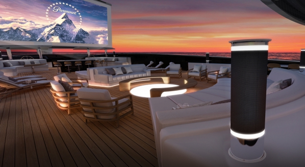 Image for Yacht Intelligence's open-air cinema concept