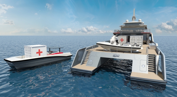 Image for Echo Yachts releases humanitarian support vessel design