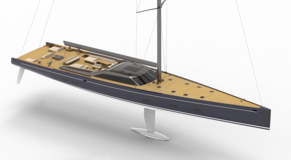 Image for Royal Huisman announces 46m sailing yacht order