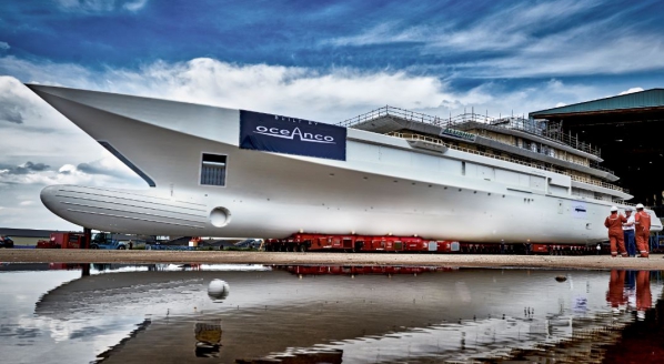 Image for Oceanco’s latest project enters outfitting stage