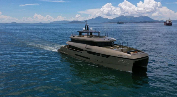 Image for Heysea delivers 43m catamaran