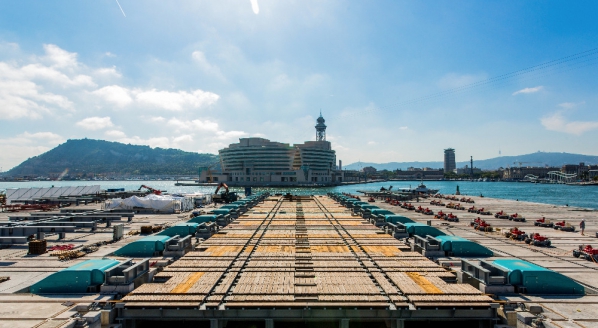 Image for MB92 Barcelona adjusts to increased workload since launch of 4,800T shiplift