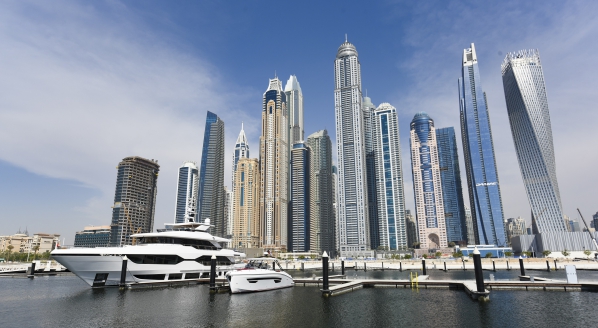 Image for Dubai Harbour Marina welcomes first superyacht