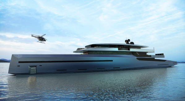 Image for BYD Group unveils new superyacht concept with triple hybrid propulsion
