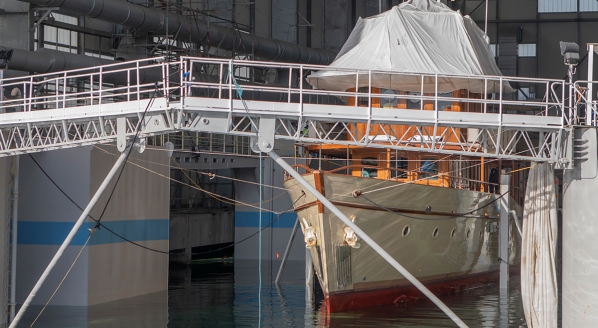 Image for New floating dry dock at Palumbo Superyachts Marseille