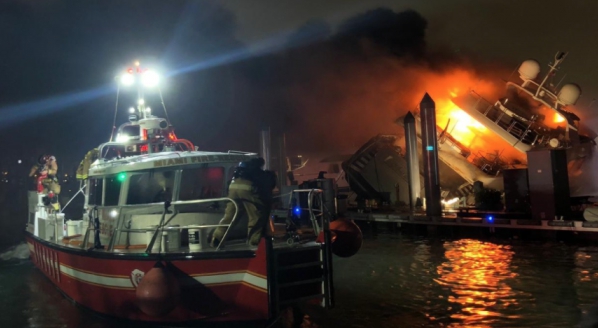 Image for 2019 M/Y Andiamo yacht fire investigation summary