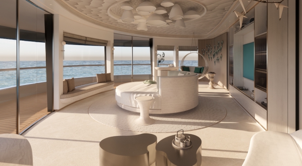 Image for Designing interiors on the world's largest superyachts