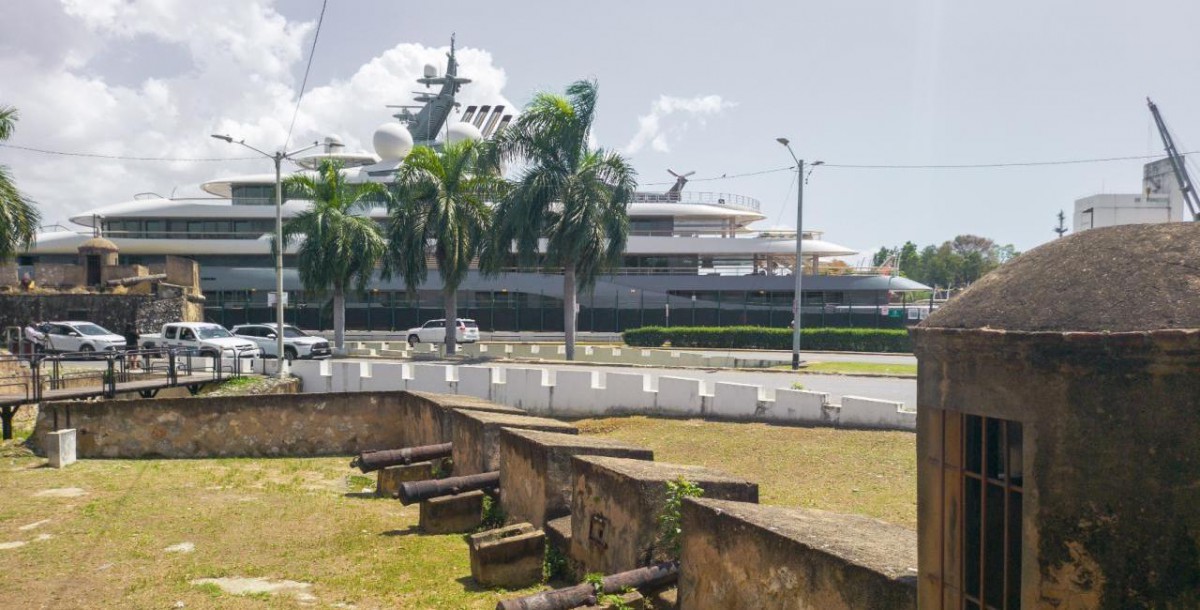 flying fox yacht seized