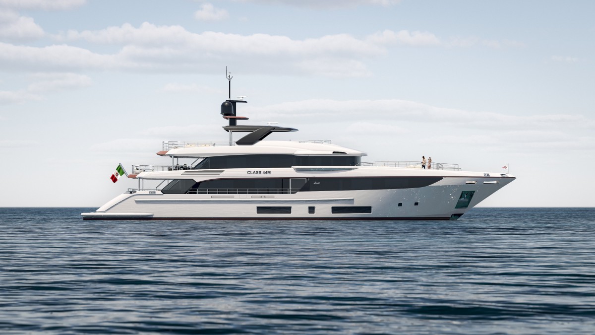 50m Rossinavi superyacht No Stress Two delivered