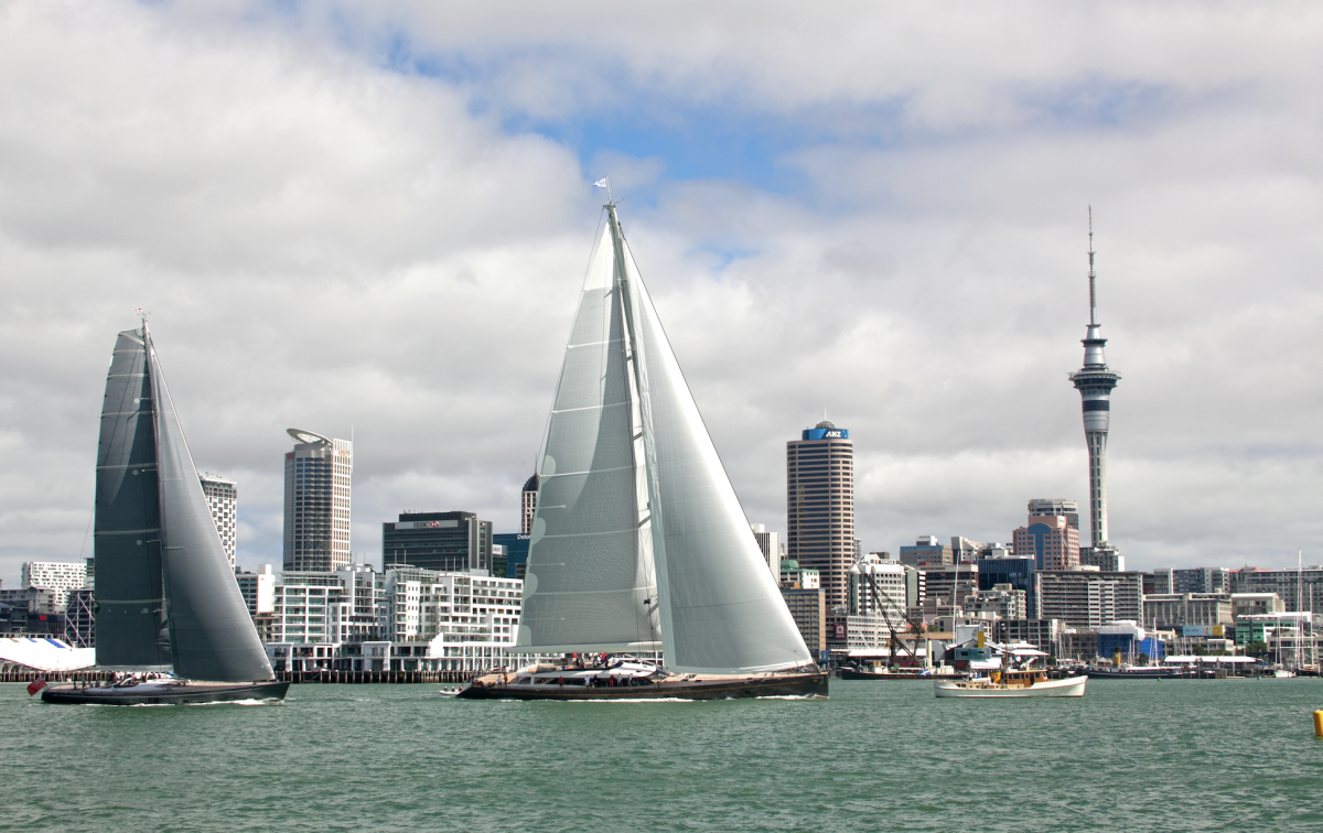 super yachts in auckland 2023