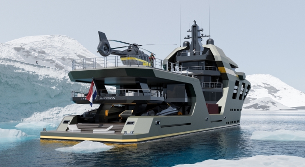 Image for ICON Yachts announces 64m MISSION explorer concept 