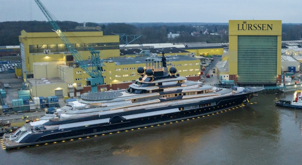 Image for Lurssen launches two superyachts in one week