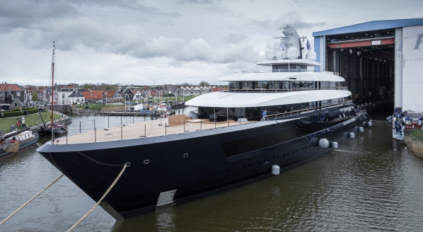 Image for Feadship’s first hybrid electric readies for sea trials