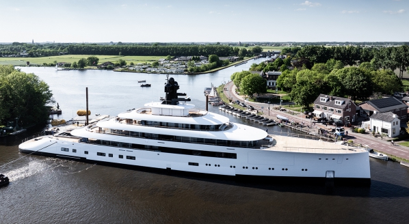 Image for Feadship unveils 100-metre Project 824 at Kaag facility