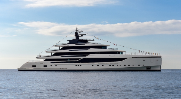 Image for Sanlorenzo unveils 74Steel flagship as demand for larger yachts rises