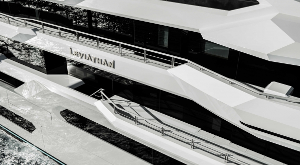 Image for Two leviathans of the deep at the Monaco Yacht Show