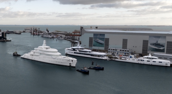 Image for Damen opens 2026 with 80-metre hull arrival