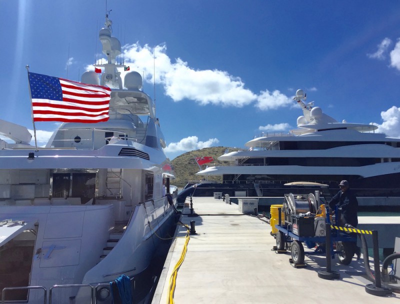 Christophe Harbour fuel farm