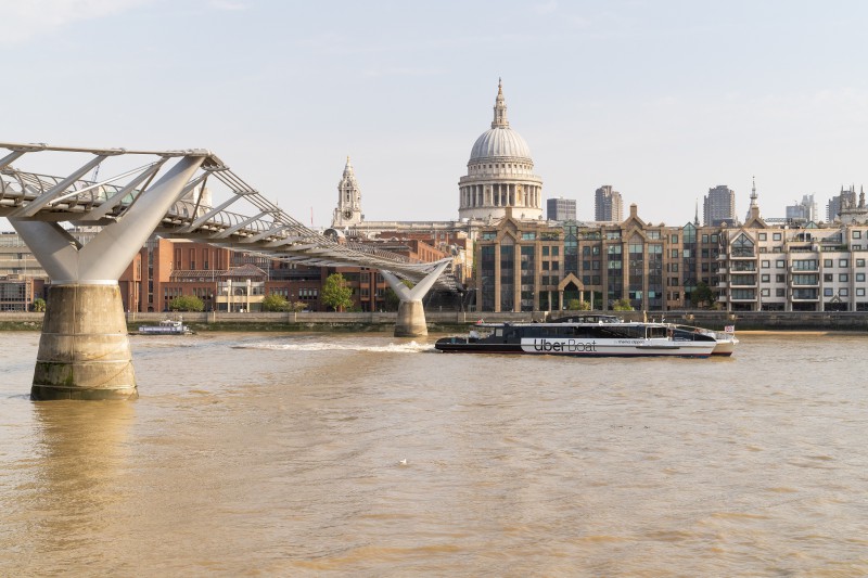 super yacht on thames today