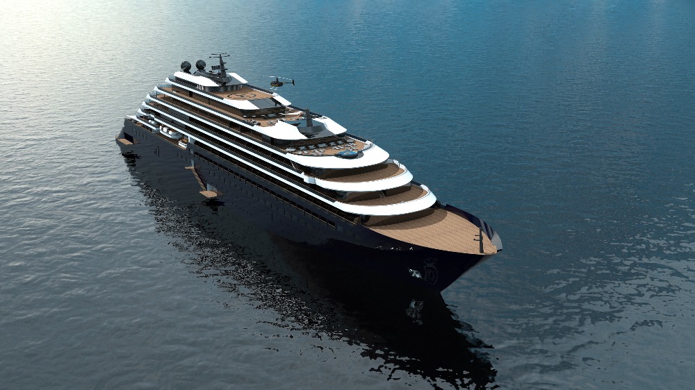 Image for article Superyacht vs luxury cruise ship building