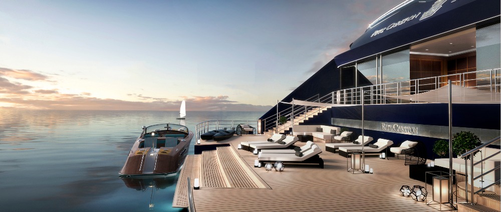 Image for article Superyacht vs luxury cruise ship building