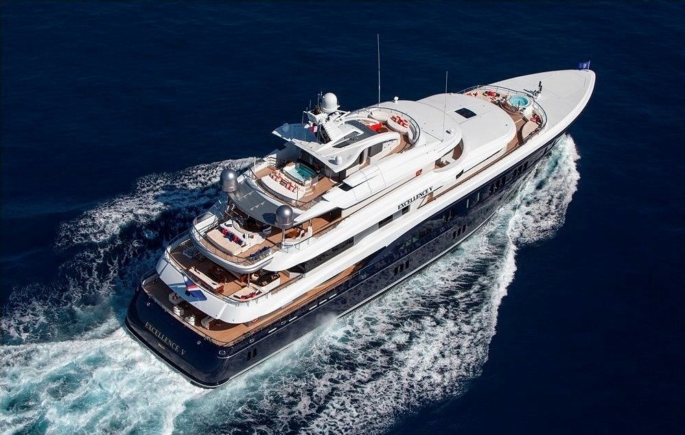 excellence v yacht owner