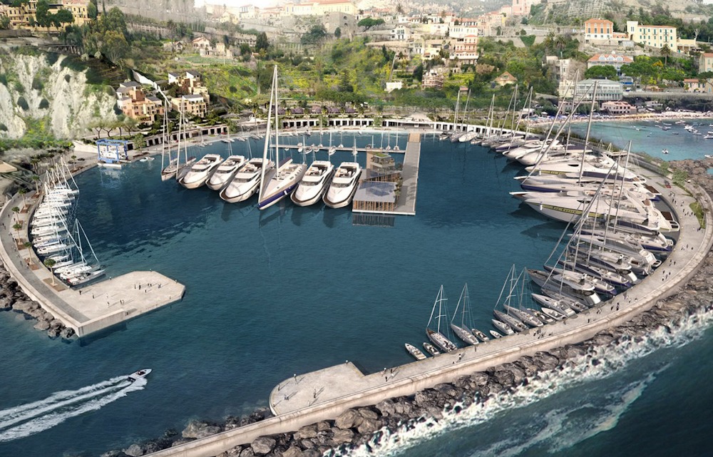 Image for article Work progresses on Cala del Forte marina