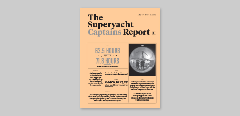 Image for article The Superyacht Captains Report