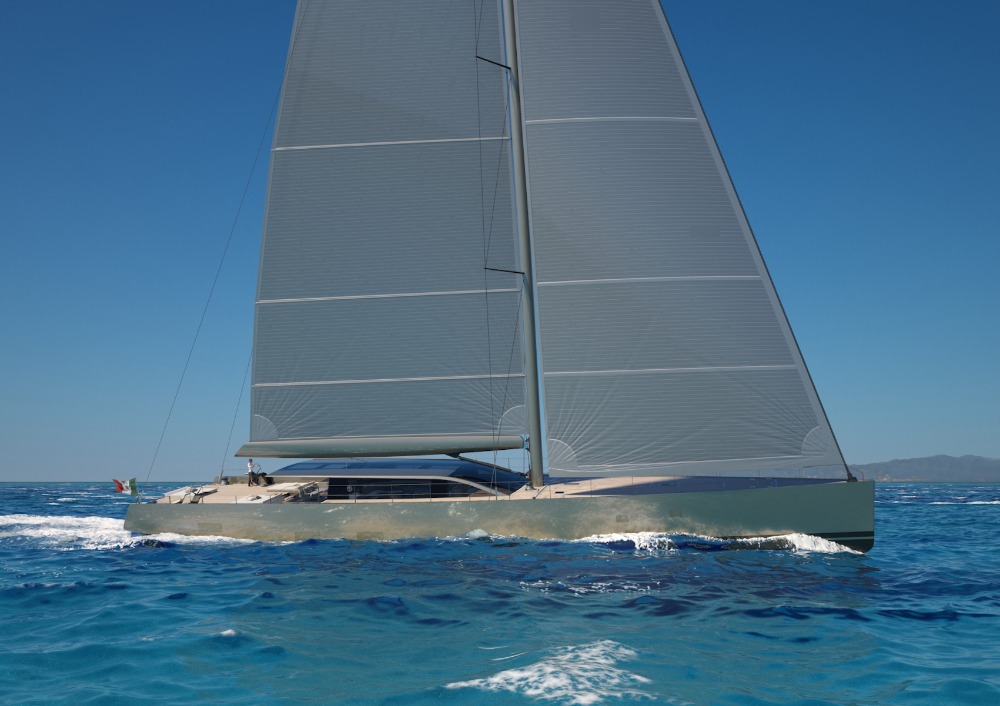 Image for article Perini Navi sells 42m hybrid sailing yacht