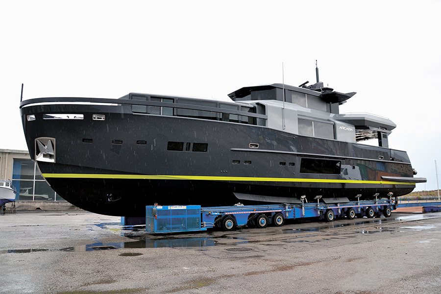 Image for article Arcadia Yachts delivers A105 unit