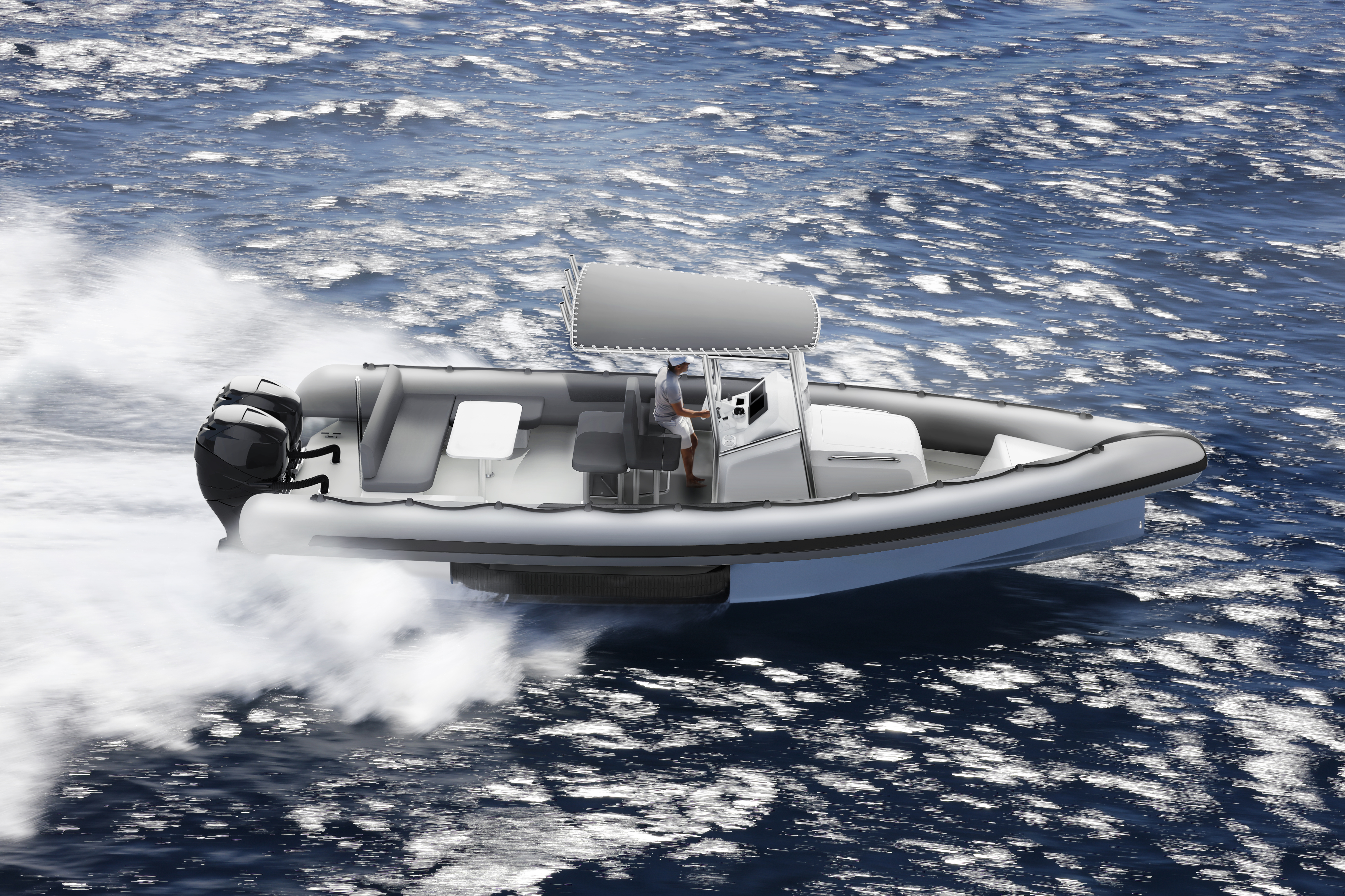 Image for article Iguana Yachts unveils new amphibious rib