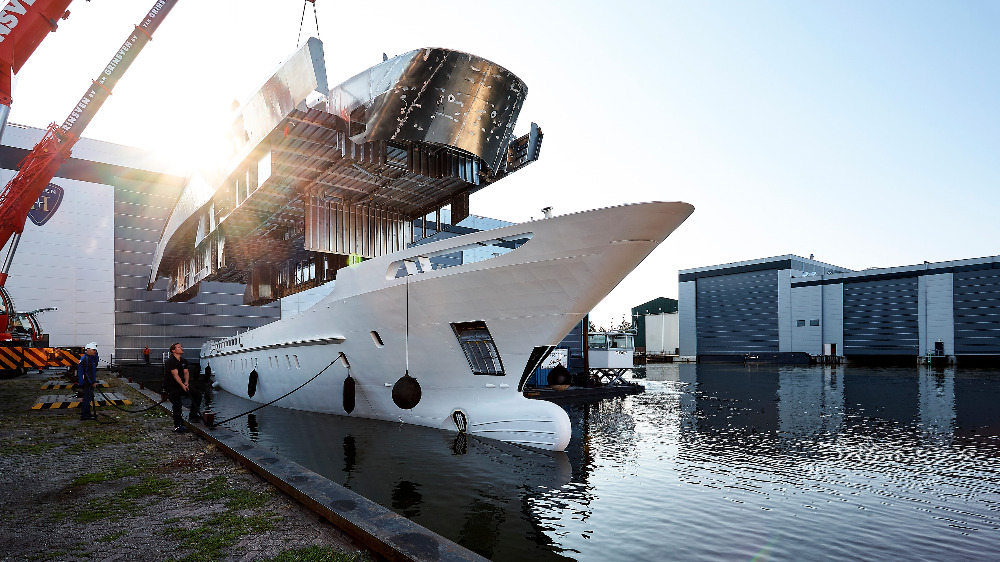 Image for article Heesen's latest project enters next phase of construction