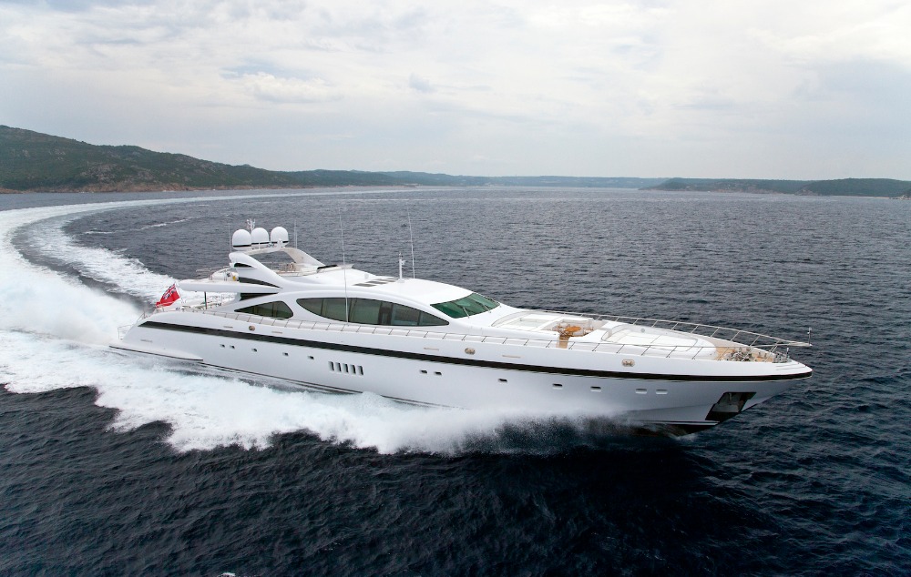 Image for article Imperial showcases M/Y 'Rush' at MYS