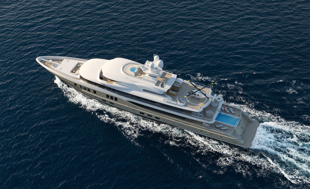 Image for article Amels announces sale of 74m superyacht at MYS
