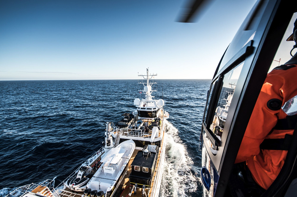 Image for article Damen delivers luxury expedition vessel 'Game Changer'