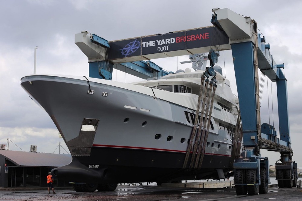 Image for article The Yard Brisbane upgrades superyacht refit facilities