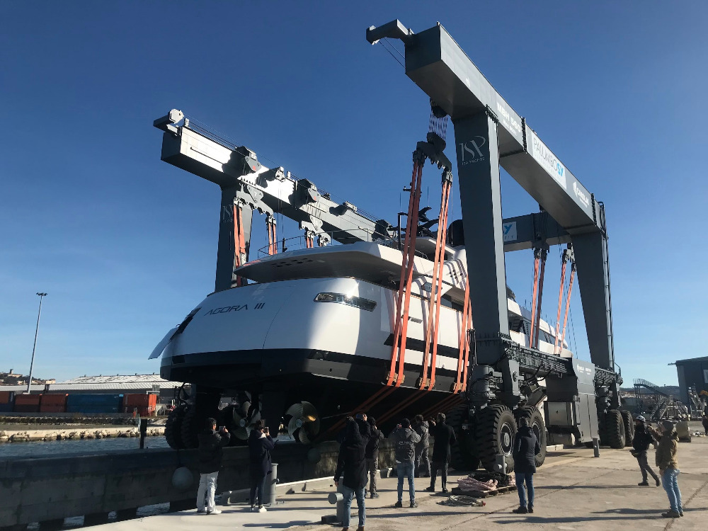 Image for article ISA launches second superyacht under Palumbo ownership