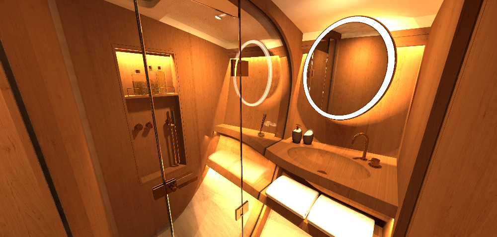 Image for article Spirit Yachts unveils striking sailing yacht interior