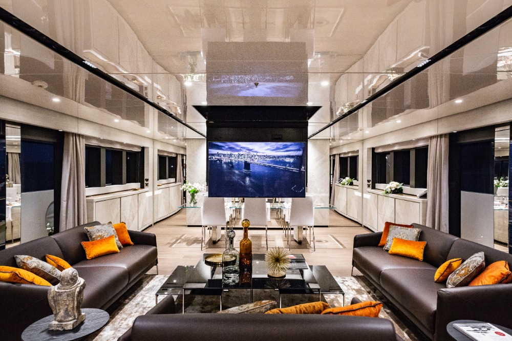 Image for article Videoworks reveals latest technology on M/Y ‘Cecilia’