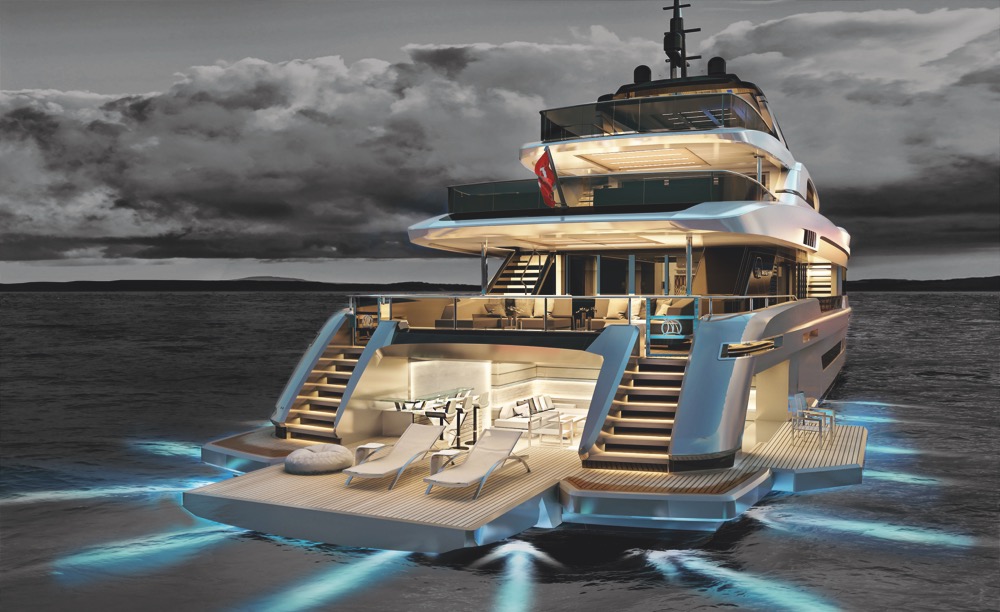 fraser yachts underwater