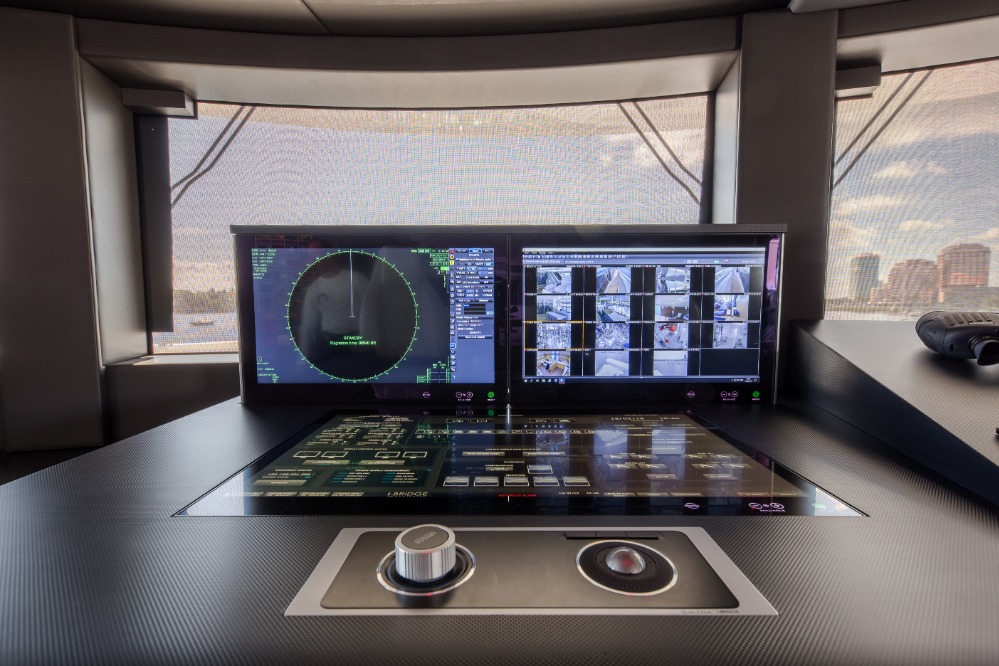 Image for article TEAM Italia reveals bridge technology on board M/Y ‘Spectre’