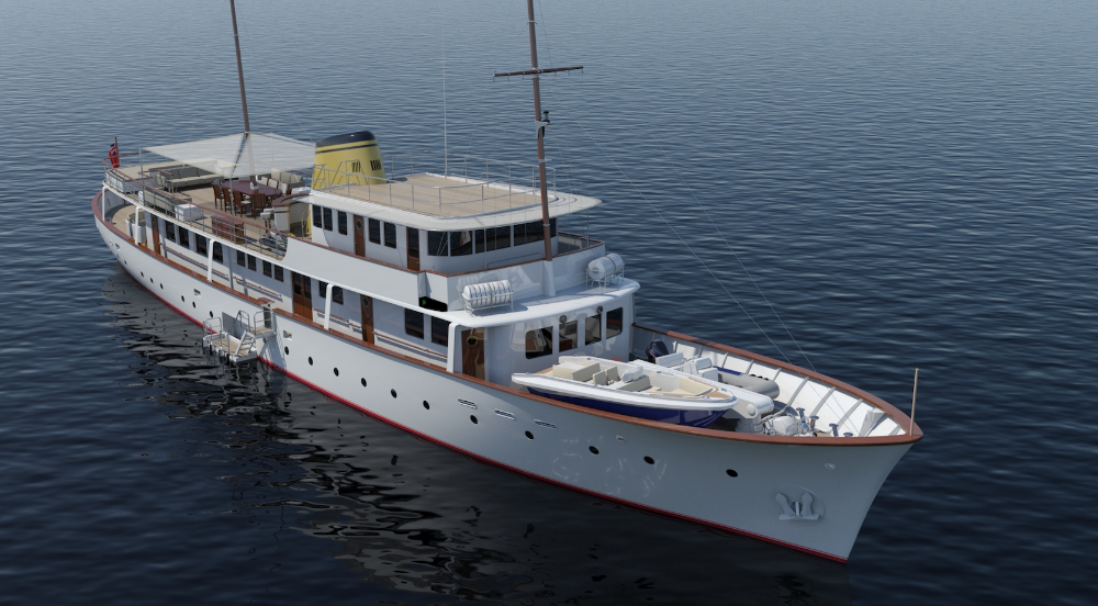 Image for article A new lease of life for 1954 superyacht 'Istros'