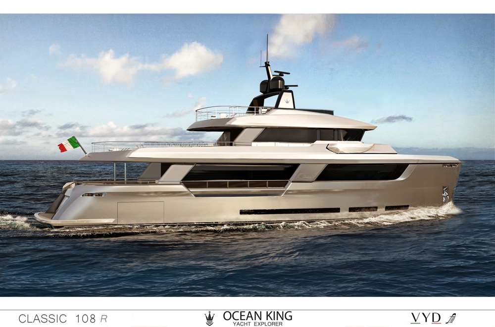 Image for article Ocean King showcases latest New Classic 108 model