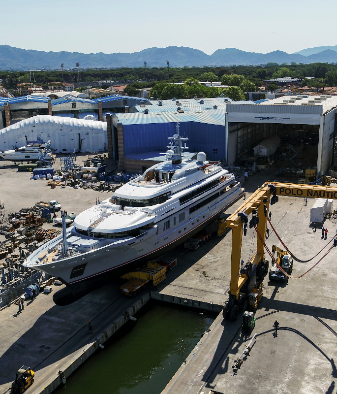 Image for article VSY launches first superyacht since 2013