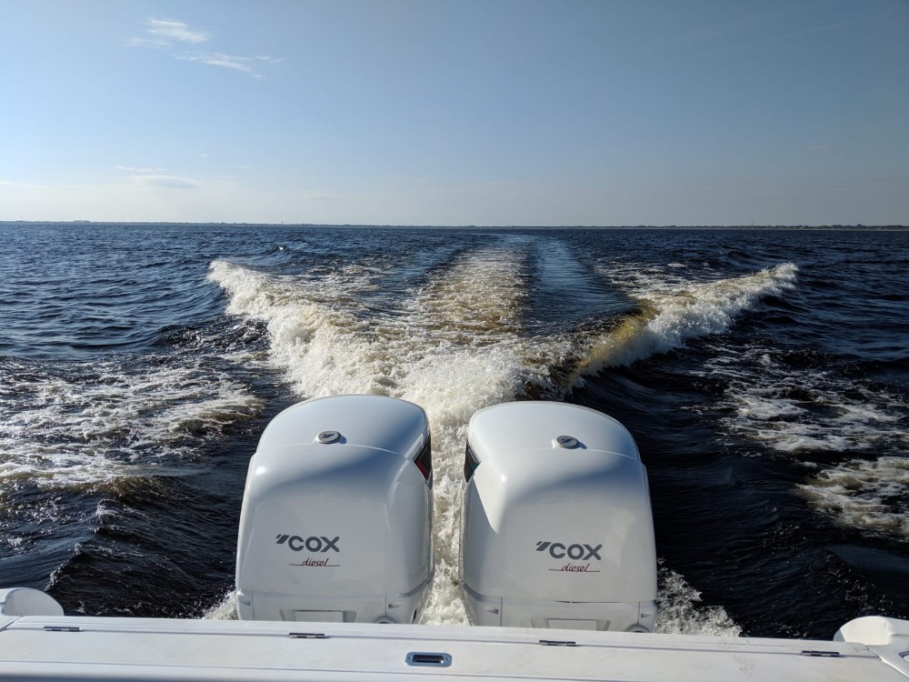 Image for article Cox Powertrain presents diesel outboard to superyacht market at MYS