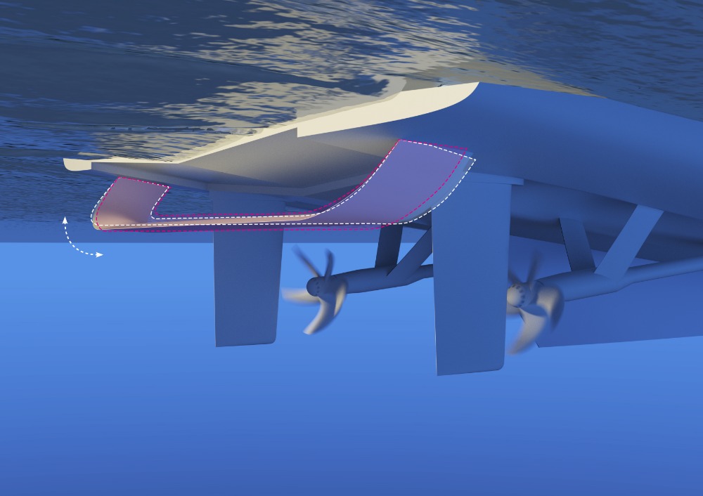 Image for article Hull Vane presents active pitch stabilisation at MYS