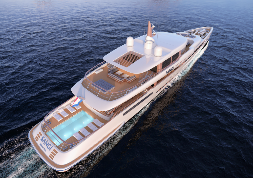 Image for article Royal Huisman chooses MYS for the global debut of M/Y ‘Sangi’