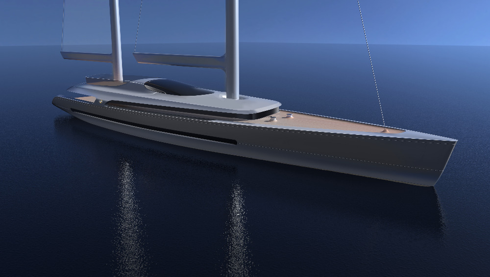 Image for article Perini Navi presents new Falcon Rig Gallery at the Monaco Yacht Show