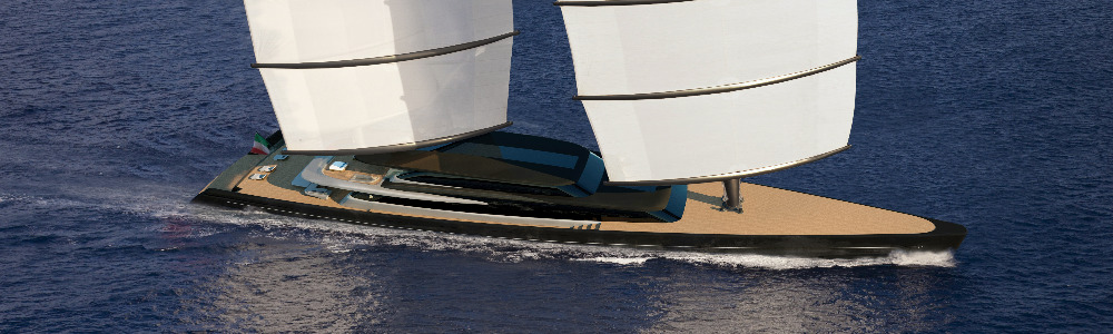 Image for article Perini Navi presents new Falcon Rig Gallery at the Monaco Yacht Show